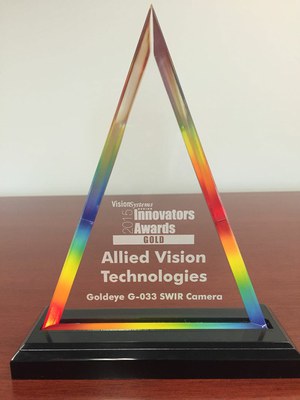 'Vision Systems Design Innovators Award' for Allied Vision’s Goldeye SWIR camera 